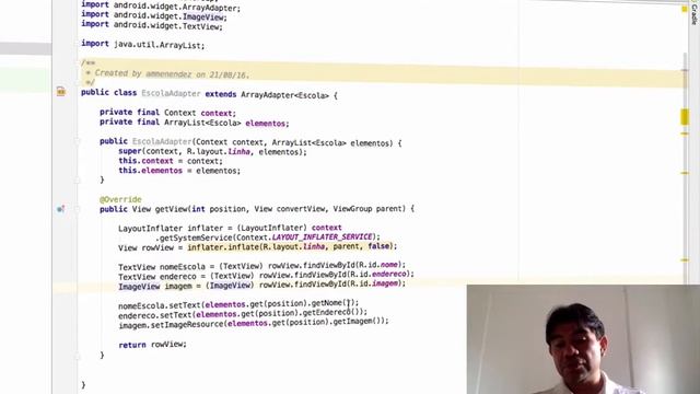 Como criar um ListView customizado - Programação Android (s04e07) смотреть онлайн