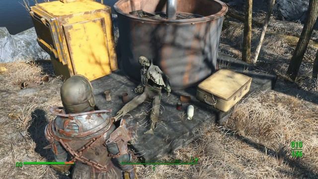 Fallout 4 - #8 - Разведка местности и глючный страж. [Похождение рыжей бестии] смотреть онлайн