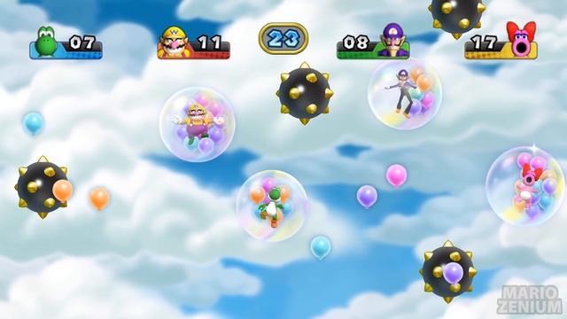 Mario Party 9 - All Characters Losing Animations
