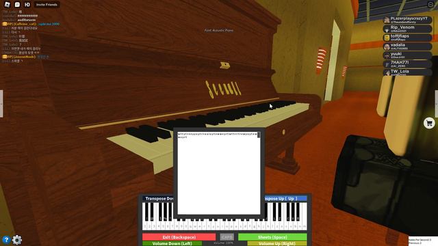 piano merry christmas in ROBLOX! | game (Digital Piano [Free Auto]) смотреть онлайн
