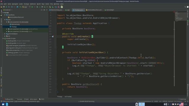 How to set up ObjectBox library in Android Studio project. смотреть онлайн