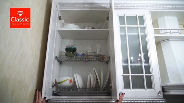 Кухни Классик Классическая белая кухня смотреть онлайн