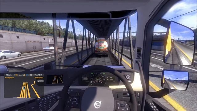 Euro Truck Simulator 2 CHANNEL TUNNEL смотреть онлайн