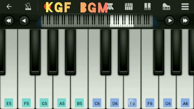 Kgf perfect piano BGM смотреть онлайн