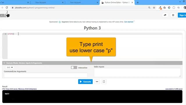 Printing Strings in Python 3 смотреть онлайн