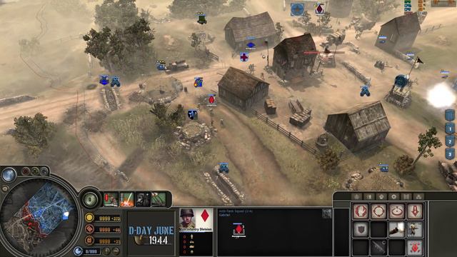 US Artillery Supremacy | Company Of Heroes Blitzkrieg Mod смотреть онлайн