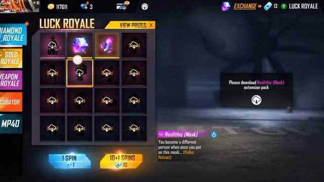 1 spin trick😍 weapon royale😘 and diamond royale 😎 || artic blue and poker 💪 || amazing trick 🙏🏻 смотреть онлайн