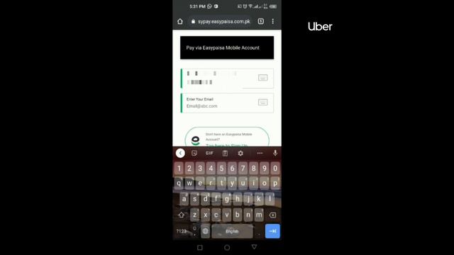 How To Send Money To Uber, Pay Uber Negative Balance Through Easy Paisa, Uber Ko Paise Jama Krwaien