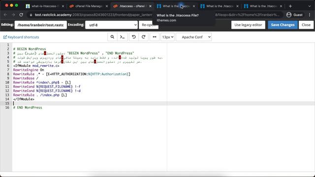 فایل htaccess چیست و چه کاربردی دارد؟ смотреть онлайн