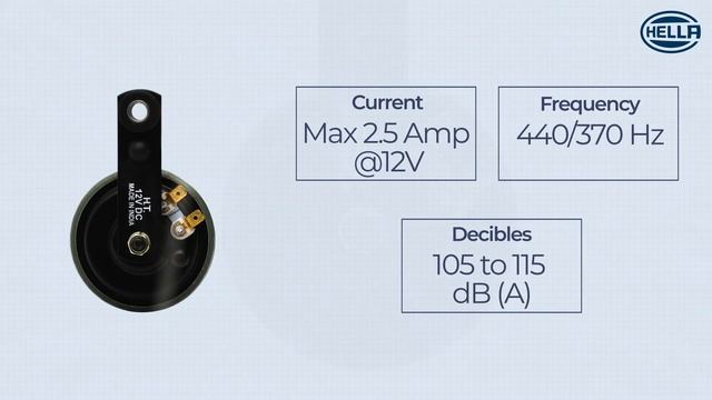 HELLA Electric Horn Mach 77 Set смотреть онлайн