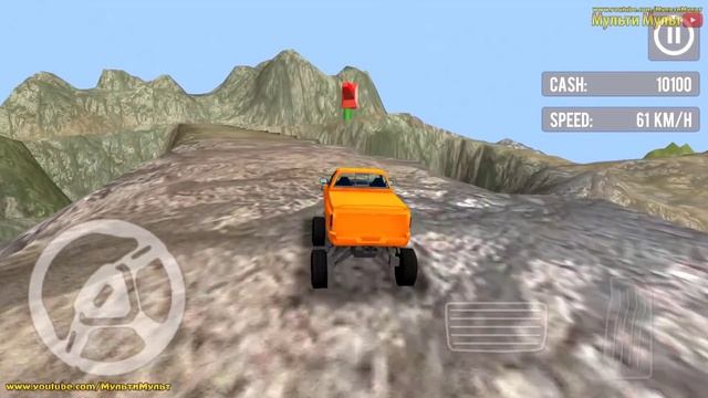 Monster Truck Driver 3D - 4x4 Offroad Jeep Driving Racing 3D - Best Android GamePlay смотреть онлайн