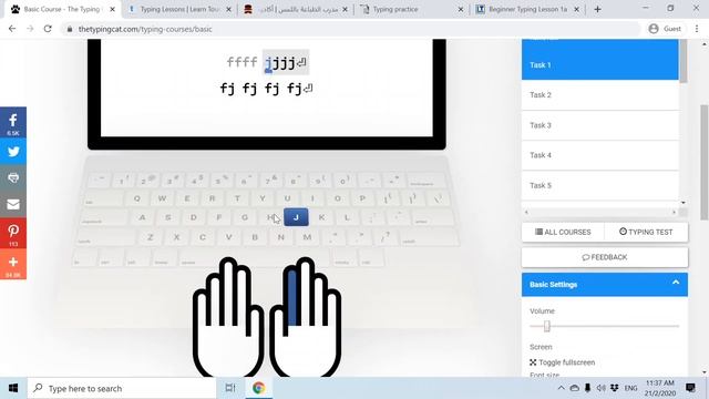 تعلم الكتابة على لوحة المفاتيح بسرعة مجانا|تعلم الطباعة على لوحة المفاتيح بسرعة مجانا смотреть онлайн