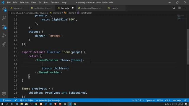 60 Separating Layout And Creating Dashboard Layout React Js | Reactor смотреть онлайн