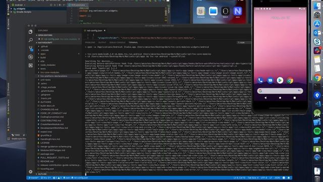 Using "nativescript-dev-debugging" with Android смотреть онлайн