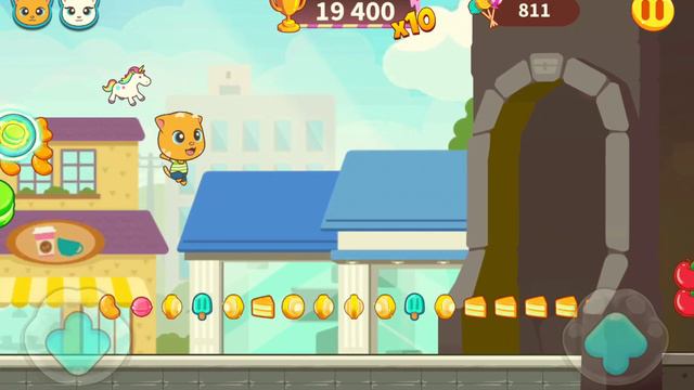 Играть вредно! Говорящий Том: Бег за конфетами. смотреть онлайн