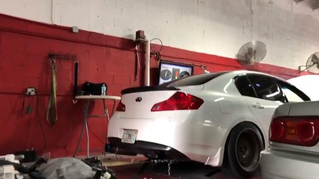 G37 Sedan FlameThrower HBP Exhaust Super Single LOUD FLAMES смотреть онлайн