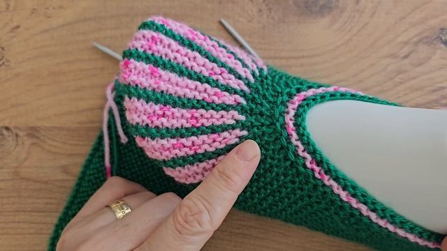 Gören Bir Daha Bakacak✅️ Iki şiş Babet Patik Modeli✅️ Iki şiş Tek Parça örgüden Patik Modelleri