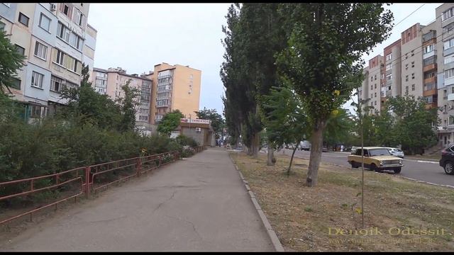 Новая Каховка улица Горького пешая прогулка 2020 . Nova Kahovka смотреть онлайн