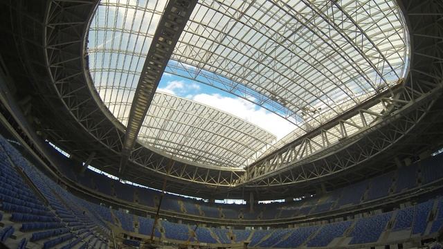испытание крыши стадиона, 3 окт.2016 смотреть онлайн
