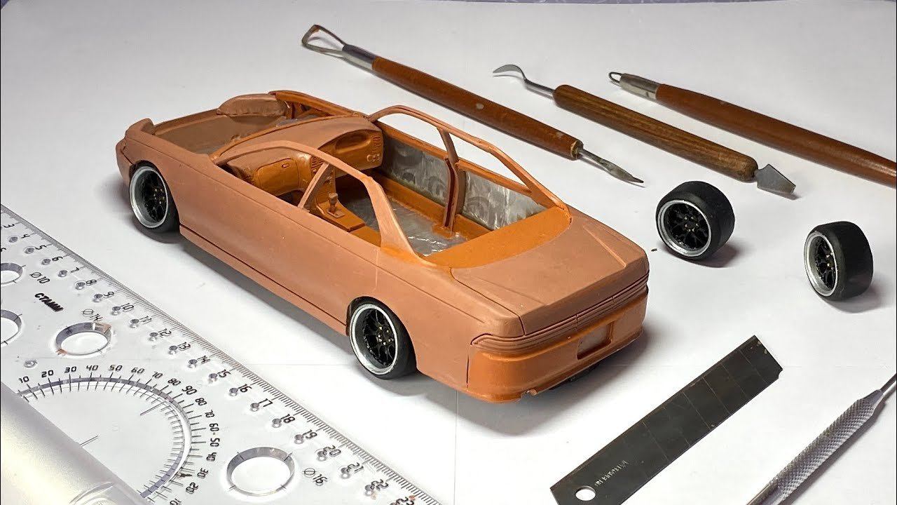 Делаю Toyota mark 2 из ПЛАСТИЛИНА своими руками смотреть онлайн