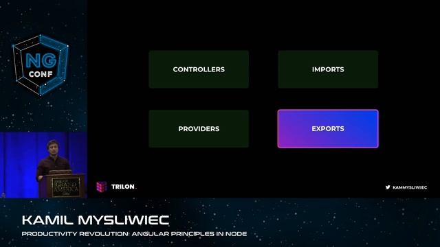 Productivity Revolution: Angular Principles in Node | Kamil Mysliwiec смотреть онлайн