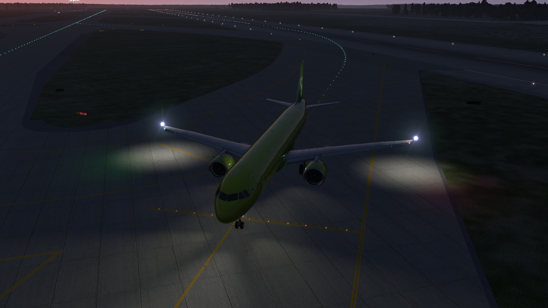 X-Plane 11. Airbus A321