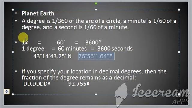 3 Decimal Degree and Degree Min / Sec. Introduction - important definitions смотреть онлайн
