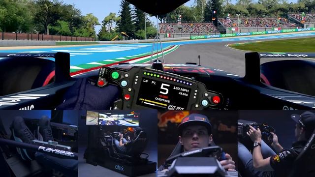 @citrix Virtual Lap: Max Verstappen at the Emilia Romagna Grand Prix смотреть онлайн
