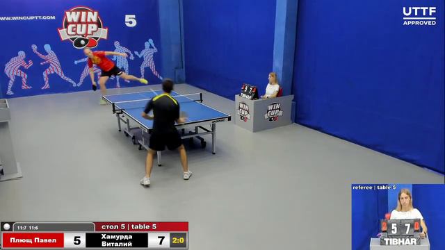 15:00 Плющ Павел 3-2 Хамурда Виталий cтол 5 ЮГ-3 05.08.21 смотреть онлайн