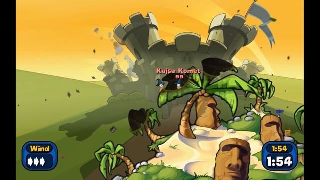Worms Reloaded Campaign Mission 33 [HD] смотреть онлайн