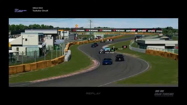Gran Turismo Sport - Tsukuba Circuit Online - Savanna Rx-7 смотреть онлайн