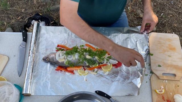 Судак в фольге смотреть онлайн