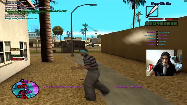 КАПТ С ВЕБКОЙ НА СБОРКЕ ПОМОЙКИ ГАНГСТЕРА - GTA SAMP смотреть онлайн