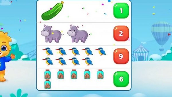 Мультик для ребенка развития Английский  Let's learn #6