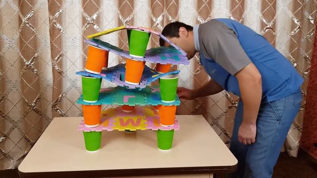 Не УРОНИ БАШНЮ ЧЕЛЛЕНДЖ или СЛАДОСТЬ и ГАДОСТЬ! От Team Boti смотреть онлайн