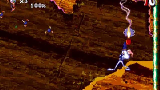 Смотр Червяк Джим 2 (Earthworm Jim 2) смотреть онлайн