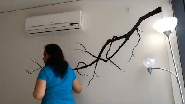 Beautiful Pink Cherry Blossom Growing on Wall | Babita Keshan смотреть онлайн