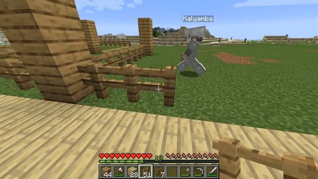 1.15.2 НА СЛОЖНОМ#8 / ПОСТРОИЛИ САМУЮ ПРОСТУЮ ФЕРМУ ДЛЯ ЖИВОТНЫХ / MINECRAFT ВЫЖИВАНИЕ смотреть онлайн