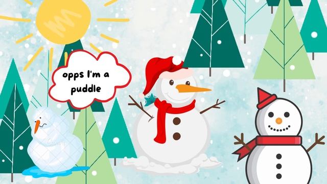 5 little snowman| kids song| nursery song смотреть онлайн