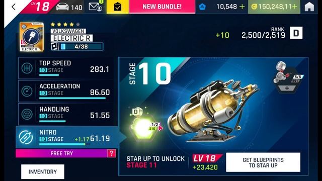 TOUCHDRIVE Asphalt 9 ★42.899★ - 4 STARS - Volkswagen Electric R - Round 1 - GP смотреть онлайн