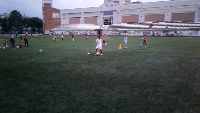 Моя тренировка на футболе смотреть онлайн