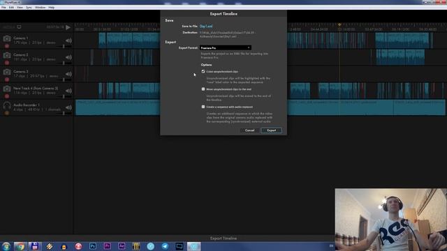 Как синхронизировать несколько видео и аудио дорожек с помощью PluralEyes4 и Adobe Premiere 2017 смотреть онлайн