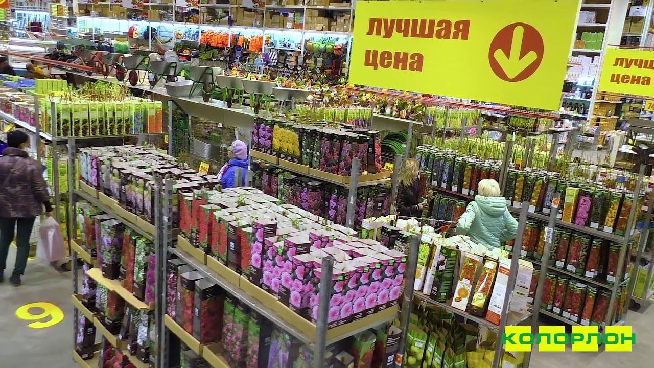 Всё для дачи, сада и огорода в КОЛОРЛОН ВТД в Новосибирске смотреть онлайн
