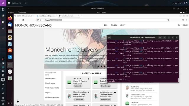 Monochrome CMS - Installation and showcase смотреть онлайн