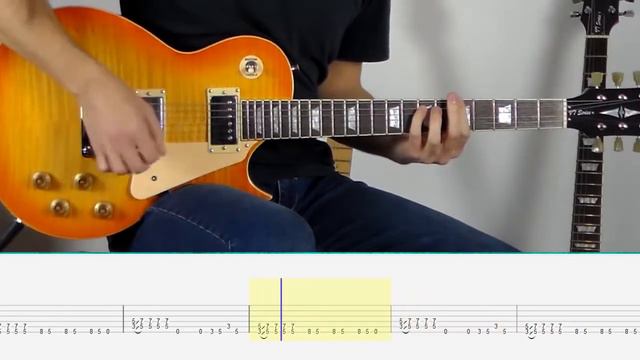 Black Country Communion - Song Of Yesterday (Guitar Tutorial) смотреть онлайн