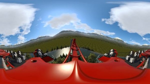 VR 360 Video of Top 5 Roller Coaster 4K