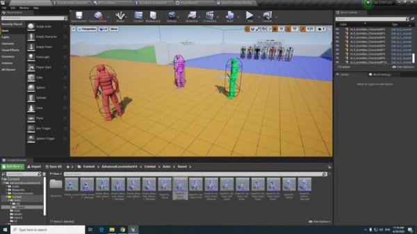 Combat System with ALS v4 Tutorial - #6 Unreal Engine 4 (Sword Combat)