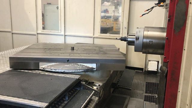 GIDDINGS & LEWIS RT1250 CNC Table Type Horizontal Borer With Siemens 840D Control.  Year 2005