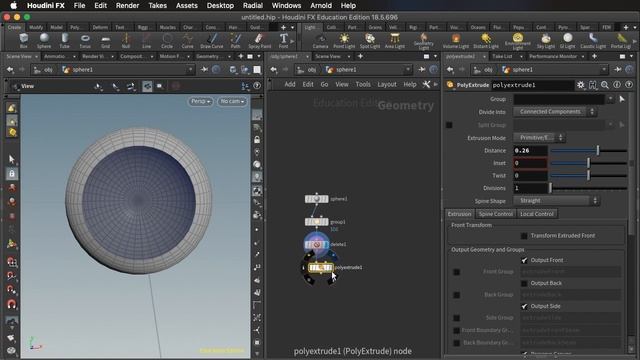 Copy and Transform in Houdini смотреть онлайн