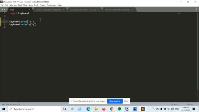Writing Codes Using Python Language In Sublime Text 3 смотреть онлайн
